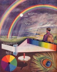 Les nombreuses couleurs qui composent la lumière blanche, 1935 - Unbekannt