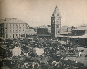 Le marché, Kimberley, vers 1900 - Unbekannt