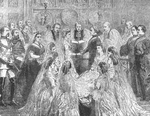 Le mariage de la princesse Louise avec le marquis de Lorne...1871, 1901 - Unbekannt