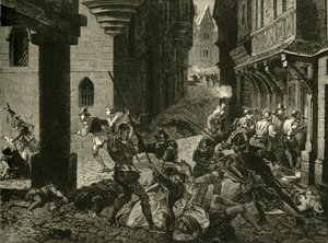 Le Massacre de la Saint-Barthélemy, 1572, 1890 - Unbekannt
