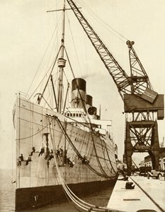 Le Mauretania, 1922