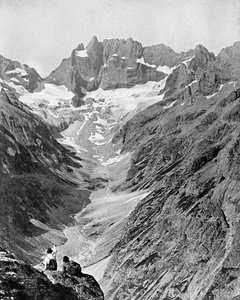 La Meije, les Alpes, début du XXe siècle - Unbekannt