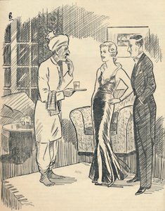 La Memsahib aérant son nouvellement acquis hindoustani, 1936 - Unbekannt