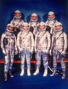Les astronautes de Mercury Seven, 1959 - Unbekannt