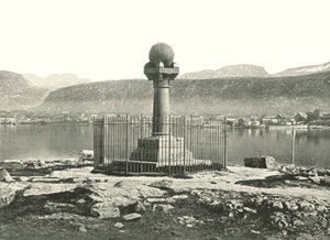 La colonne du méridien, Hammerfest, Norvège, 1895 - Unbekannt