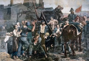 La grève des mineurs à Carmaux, 1892 - Unbekannt