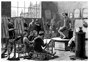Le Modèle, 1882