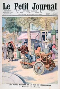 La modernisation des marchands ambulants : la voiture des rémouleurs, 1911 - Unbekannt