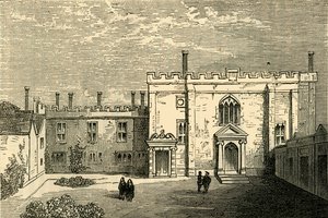 Le Monastère de Saint-Jean de Jérusalem, Clerkenwell - La Chapelle vue du Sud, c1872 - Unbekannt