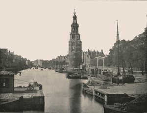 La Montelbaanstoren, Amsterdam, Pays-Bas, 1895 - Unbekannt