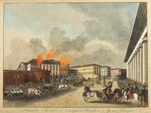 Les pompiers de Moscou, 1810 - Unbekannt