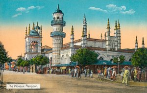 La mosquée de Rangoon, c1888 - Unbekannt