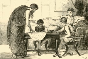La mère des Gracques, 1890 - Unbekannt