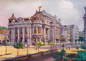 Le Théâtre Municipal, Avenida Rio Branco, 1914 - Unbekannt