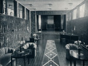 La salle de musique du Palais Stoclet, Bruxelles, Belgique, vers 1914 - Unbekannt