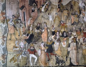Le Mystère de la Vengeance de Jésus-Christ, détail, vers 1630 - Unbekannt