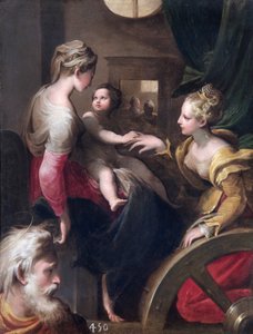Le Mariage mystique de Sainte Catherine, vers 1531-1540 - Unbekannt