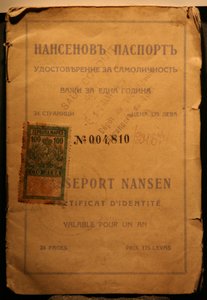 Le passeport Nansen - Unbekannt