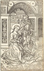 La Nativité, vers 1500 - Unbekannt