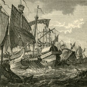La Bataille navale au large du Cap Pelorus, 1890 - Unbekannt