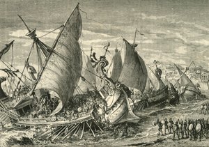 La bataille navale dans le port de Syracuse, 1890 - Unbekannt