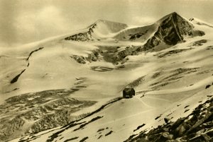 La Neue Prager Hütte, montagne Großvenediger, Tyrol, Autriche, vers 1935 - Unbekannt