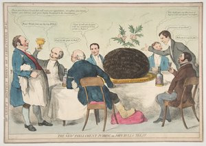 Le nouveau pudding du Parlement ou le festin de John Bull - Unbekannt