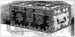 La boîte à serments, Chambre des communes, Westminster, Londres, 19e siècle - Unbekannt