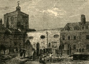 La vieille église de St. James, Clerkenwell, vers 1872