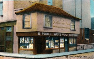 La vieille boutique de curiosités, vers 1910