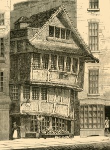 La vieille fontaine, dans les Minories, 1798, vers 1872 - Unbekannt