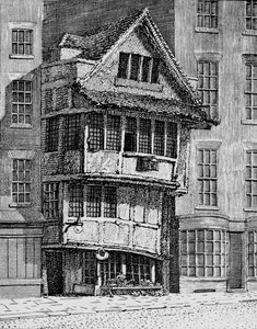 La vieille fontaine dans les Minories, City de Londres, vers 1798, 1906 - Unbekannt