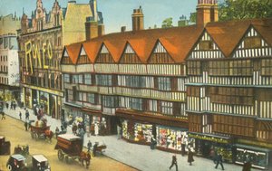 Les vieilles maisons, Holborn, Londres, vers 1910 - Unbekannt
