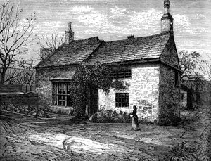 Le vieux manoir, Morley, Leeds, West Yorkshire, lieu de naissance de Sir Titus Salt, vers 1880 - Unbekannt