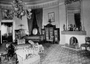 Le salon ovale à la Maison Blanche, Washington DC, USA, 1908 - Unbekannt