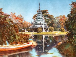 La Pagode, Eden Gardens, Calcutta, Inde, début du 20e siècle - Unbekannt