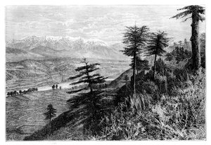 Le col de Paiwar, 1895
