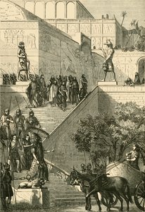 Le Palais de Kouyunjik, restauré. D