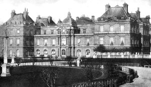 Le Palais du Luxembourg, siège du Sénat français, Paris, France, 1926