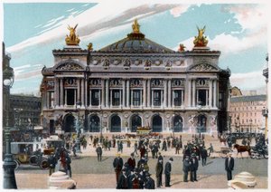 Le Palais Garnier, Paris, vers 1900 - Unbekannt
