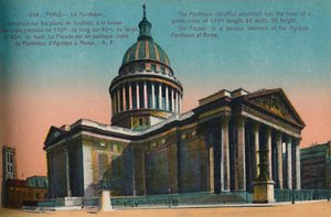 Le Panthéon, Paris, vers 1920 - Unbekannt