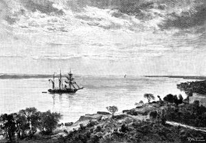 Le fleuve Paraná, Amérique du Sud, 1895