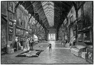La galerie de tableaux, château de Kilkenny - Unbekannt