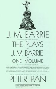 Les pièces de J.M. Barrie en un volume, 1928 - Unbekannt