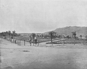 La Plaza, El Paso, Texas, États-Unis, vers 1900