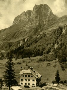 Le col de Plocken dans la chaîne de montagnes des Alpes carniques, Autriche, vers 1935 - Unbekannt