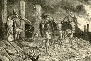 La charrue passant sur le site de Carthage, 1890 - Unbekannt