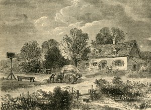 La charrue à Kensal Green, 1830, vers 1876