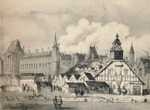 La Pompe de la Samaritaine en 1635 - Unbekannt