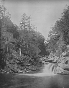 La piscine, chaîne de Franconia, Montagnes Blanches, c. 1897 - Unbekannt